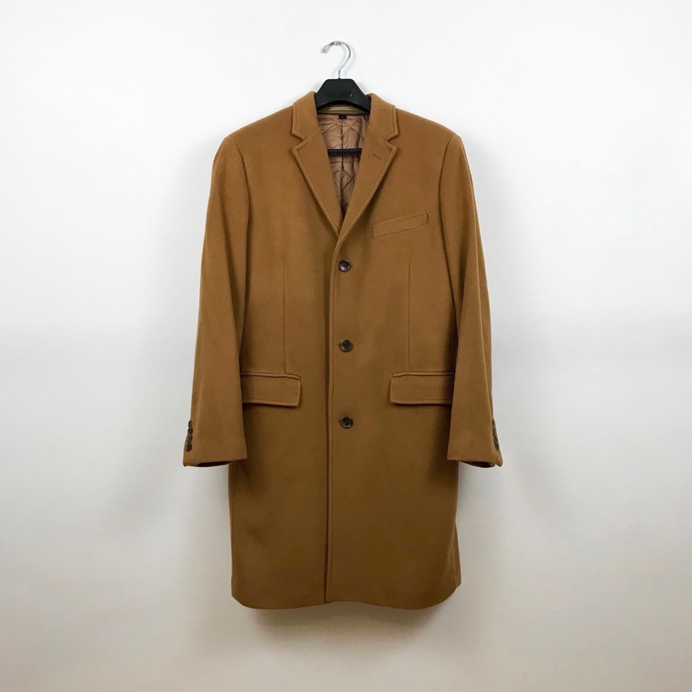 J.Crew Ludlow topcoat in premium wool-cashmere.